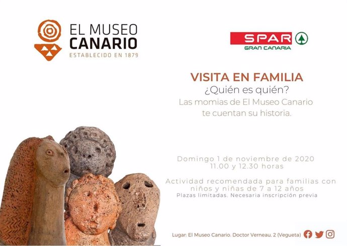 El Museo Canario dará a conocer la historia de las momias prehispánicas en  la Visita en Familia del 1 de noviembre