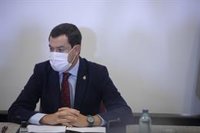 Moreno: "Andalucía ejercerá sus competencias y responsabilidades ante la pandemia sin rehusar la toma de decisiones"