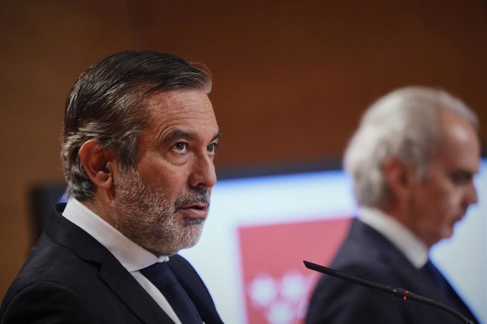 El consejero de Justicia, Interior y Víctimas, Enrique López.