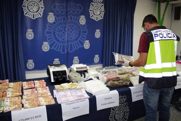 Desarticulada una de importante organización de tráfico de cocaína en Sevilla