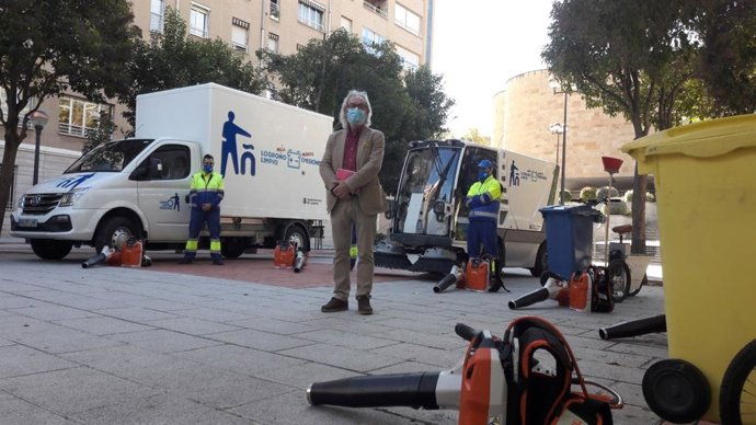 El concejal de Medio Ambiente, Jose Manuel Zúñiga