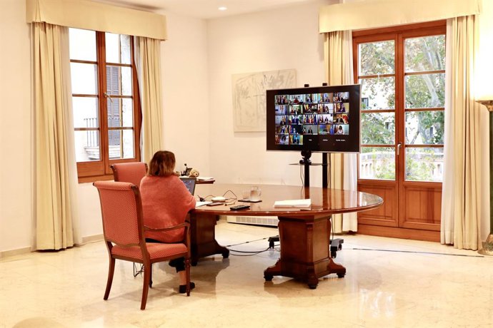 Imágenes de la presidenta Armengol durante la XXII Conferencia de Presidentes Autonómicos.