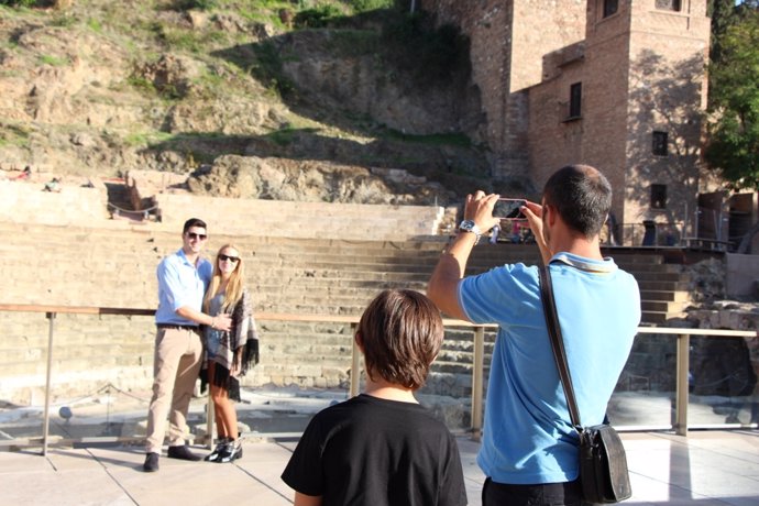 Turismo, Turistas, Foto, móvil, tecnologías, smartphone