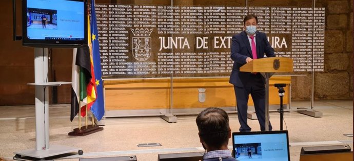 El presidente de la Junta, Guillermo Fernández Vara