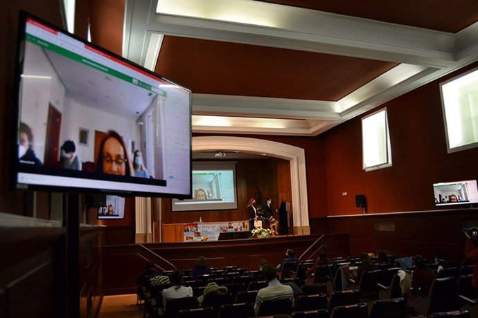 Un momento del encuentro.