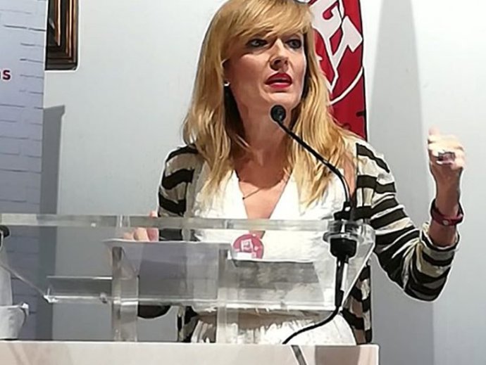 La secretaria general de UGT-A, Carmen Castilla. 