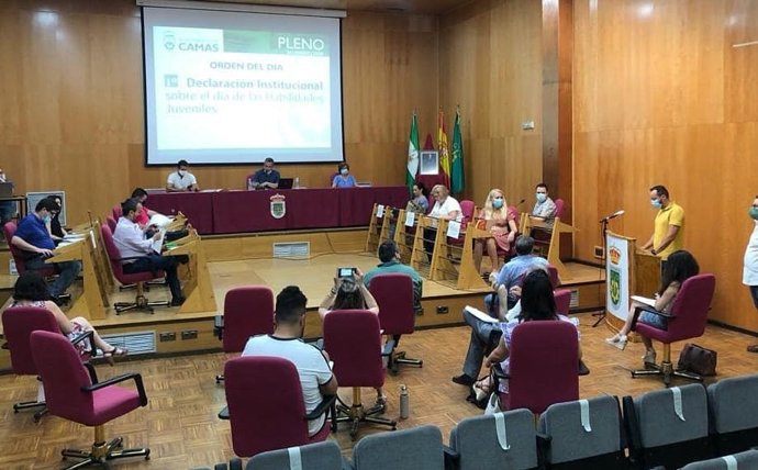 Pleno del Ayuntamiento de Camas