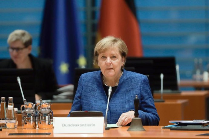 21 d'octubre del 2020, Berlín: la cancellera alemanya, Angela Merkel. Foto: Markus Schreiber/AP-Pool/dpa