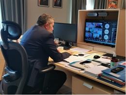 Smper es reuneix amb les policies locals per coordinar-se amb el toc de queda