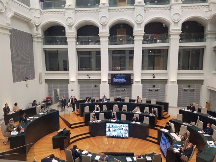 Pleno en el Ayuntamiento de Madrid