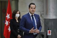 Aguado cree que prorrogar el estado de alarma seis meses es "excesivo" y pide más rendición de cuentas del Gobierno