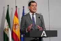 Moreno no vería "razonable" que Vox no apoyara el Presupuesto de 2021: "Haría un flaco favor al cambio"