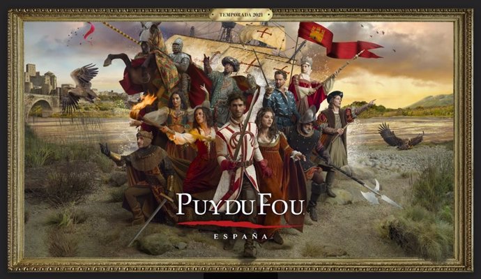 Cartel de presentación de la nueva temporada de Puy du Fou España
