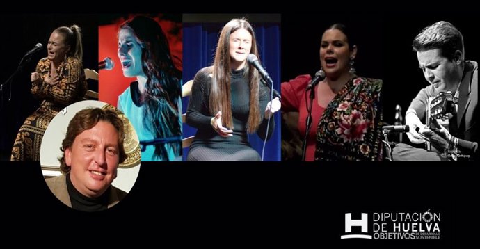 Cartel con algunos de los participantes en el espectáculo 'La esencia del fandango'.