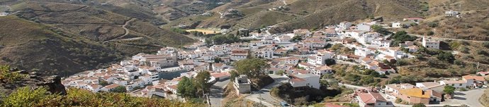 Vista del municipio malagueño de El Borge