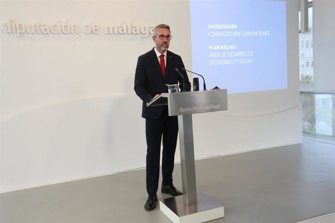 El vicepresidente primero de la Diputación de Málaga, Juan Carlos Maldonado