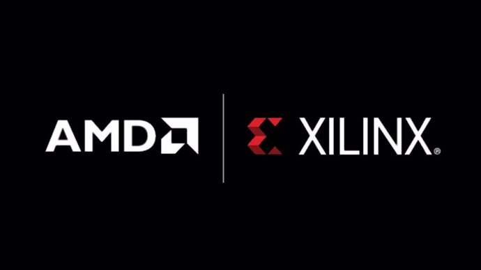 Logos de AMD y Xilinx.