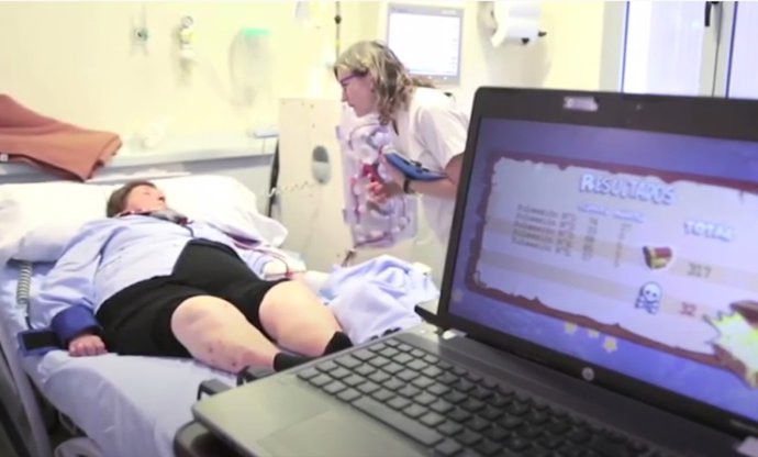 Realidad de virtual ejercicio de diálisis del CEU-UCH/Hospital de Manises
