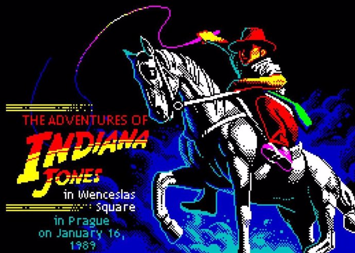 Indiana Jones en la Plaza de Wenceslao: lanzan en la web el juego que apoyaba pr