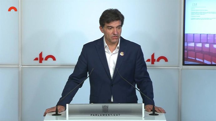 El president d'ERC al Parlament, Sergi Sabri.