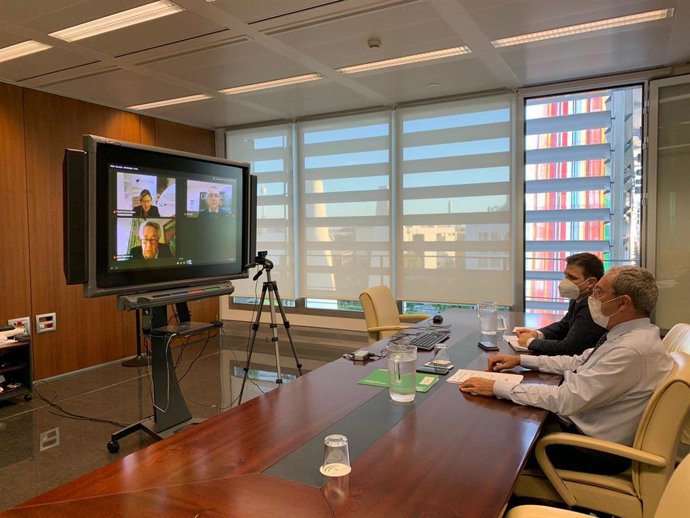 Reunión de Velasco con Aminer