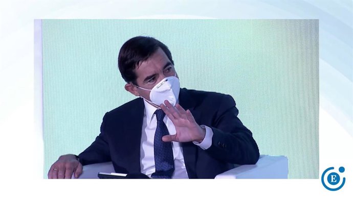 El presidente de BBVA, Carlos Torres, en el Foro Económico Internacional de Expansión