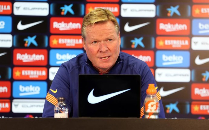 Fútbol/Champions.- Koeman: "El reto es tan grande que pido tranquilidad y tiempo