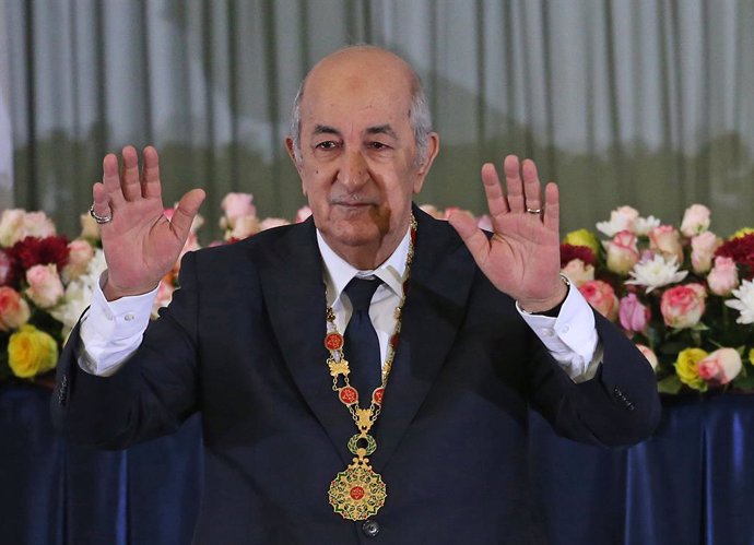 Coronavirus.- Hospitalizado el presidente de Argelia tras su "aislamiento volunt