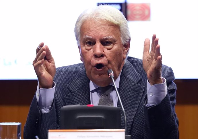 El expresidente del Gobierno Felipe González.