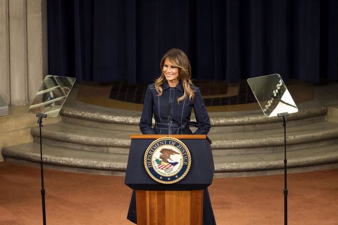 La primera dama de Estados Unidos, Melania Trump. 