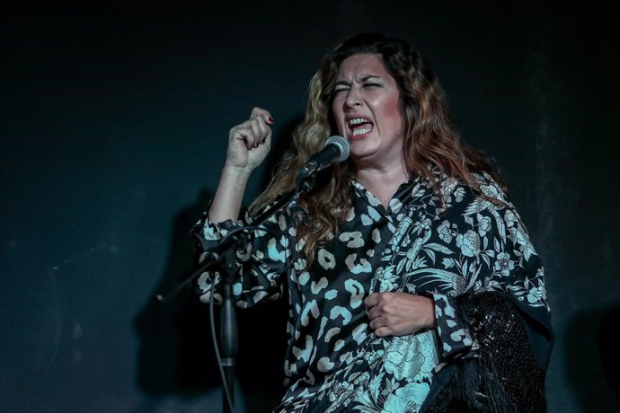 La cantaora Estrella Morente ofrece un concierto en la XV edición del Festival Suma Flamenca de Madrid (España).