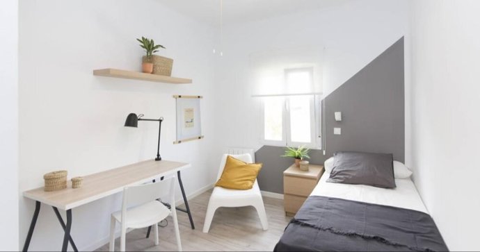 Una de las viviendas para estudiantes que alquila la socimi Gavari Properties