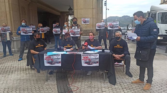 SOS Hostelería convoca manifestaciones el día 7.
