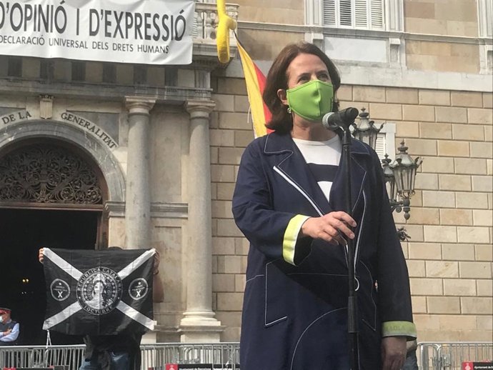 La presidenta de la ANC, Elisenza Paluzie