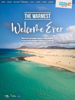 Campaña de turismo de Islas Canarias para atraer al mercado europeo
