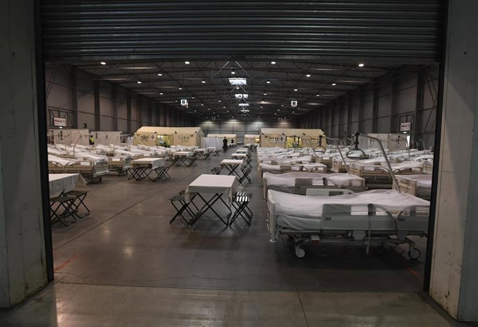 Hospital de campaña en Praga