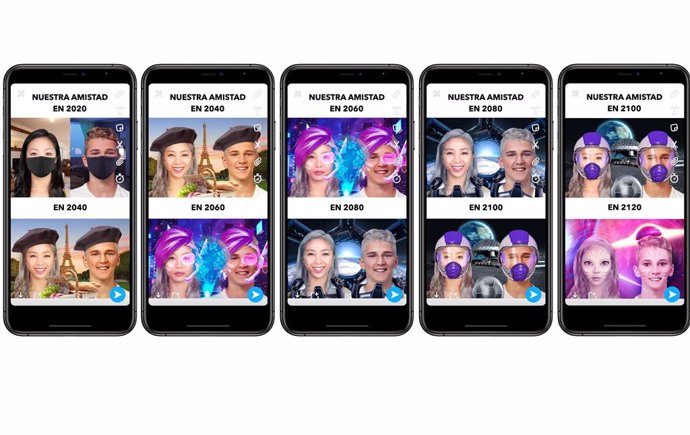 Snapchat lanza las cápsulas del tiempo de la amistad para unir a personas con Re