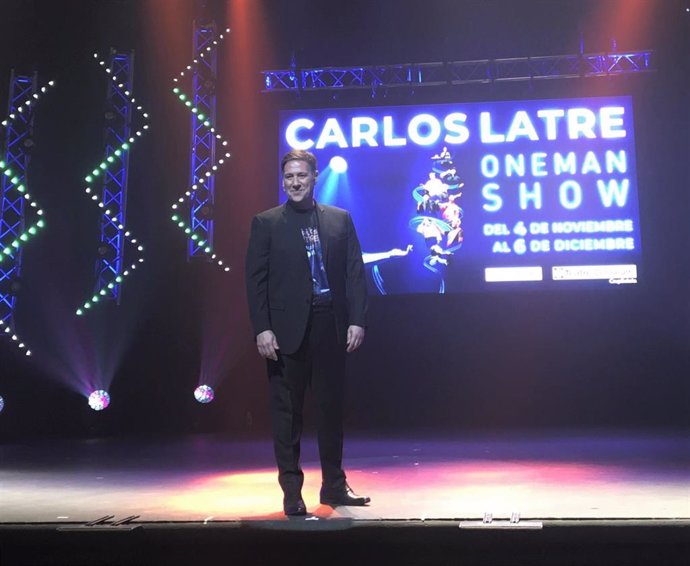 El humorista Carlos Latre presenta 'One Man Show' en el Teatre Coliseum de Barcelona