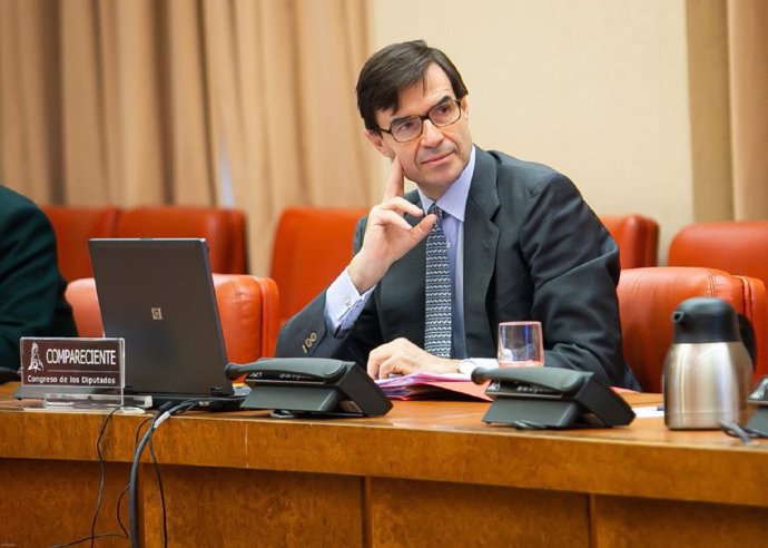 El secretario de Estado para la UE, Juan González-Barba, en la Comisión Mixta Co
