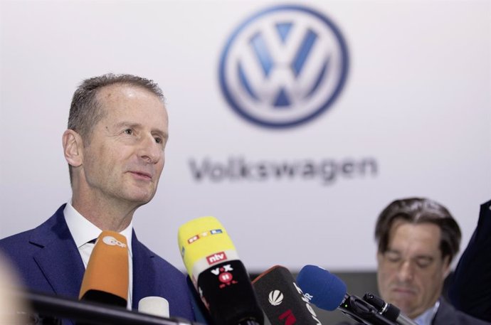 Herbert Diess, consejero delegado de Volkswagen