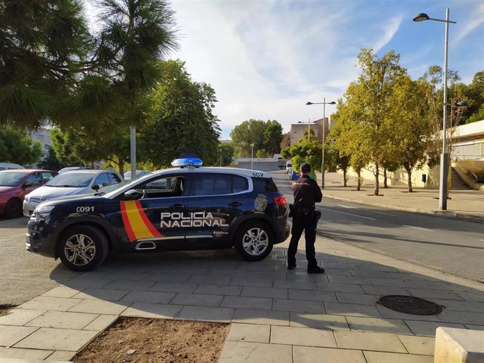Control de la Policía en Alicante