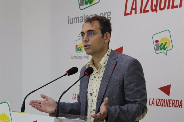 El coordinador general de IU Andalucía y portavoz de Adelante Andalucía, Toni Valero