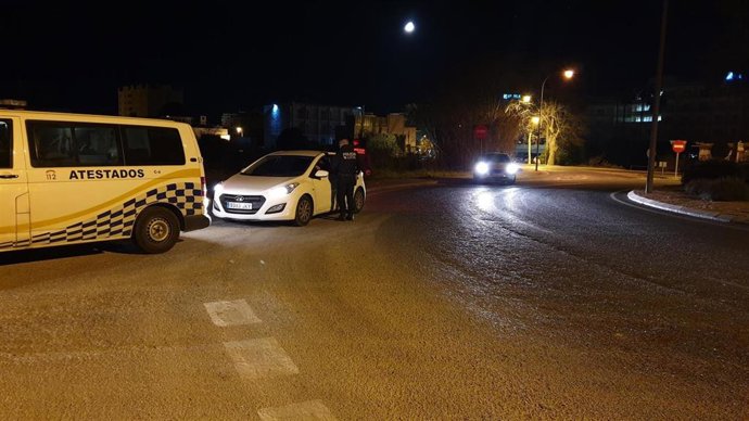 Control policial Ibiza.