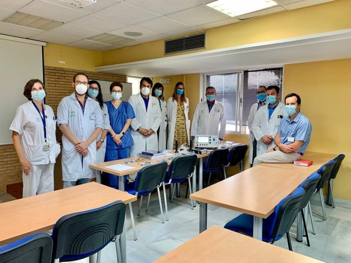 Equipo de Terapia Electroconvulsiva (TEC) del Virgen del Rocío