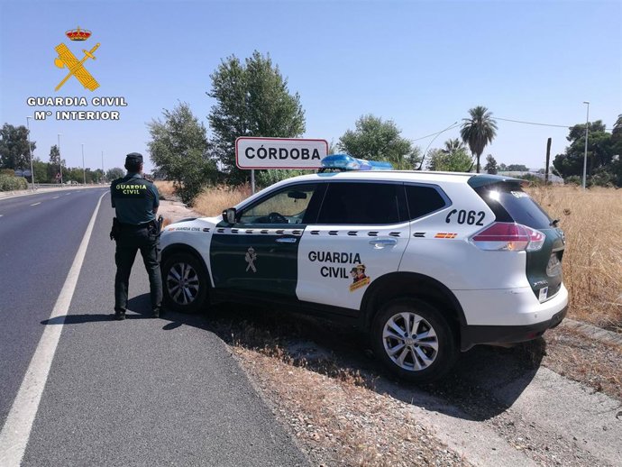 Una patrulla de la Guardia Civil en Córdoba