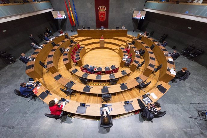 Celebración del Debate del Estado de la Comunidad en el Parlamento de Navarra