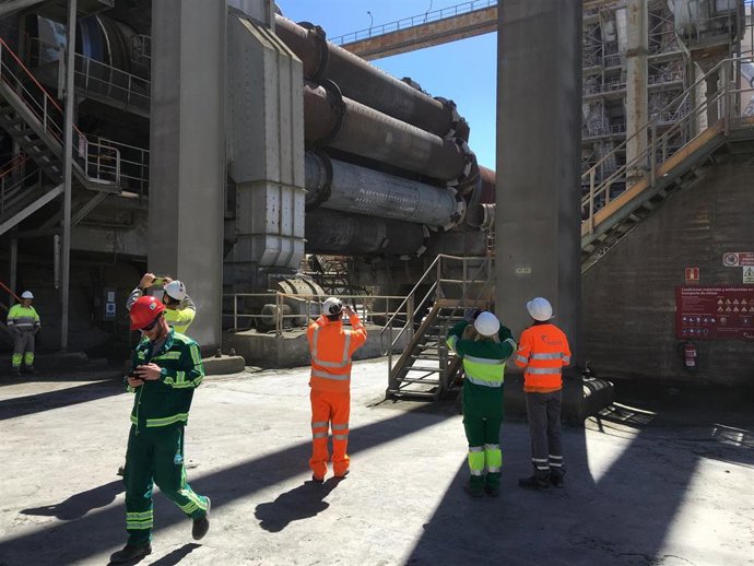 Fábrica de Holcim en Carboneras (Almería)