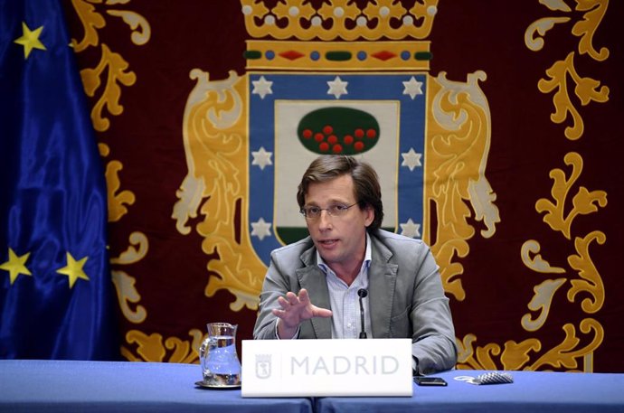 El alcalde de Madrid, José Luis Martínez-Almeida. Archivo.