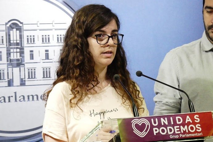 La portavoz adjunta del Grupo Unidas Podemos, Esperana Sans.