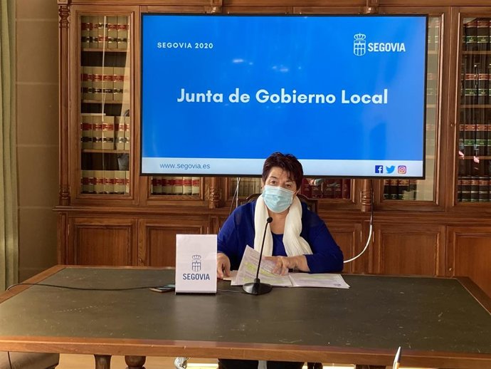 La alcaldesa de Segovia, Clara Luquero.